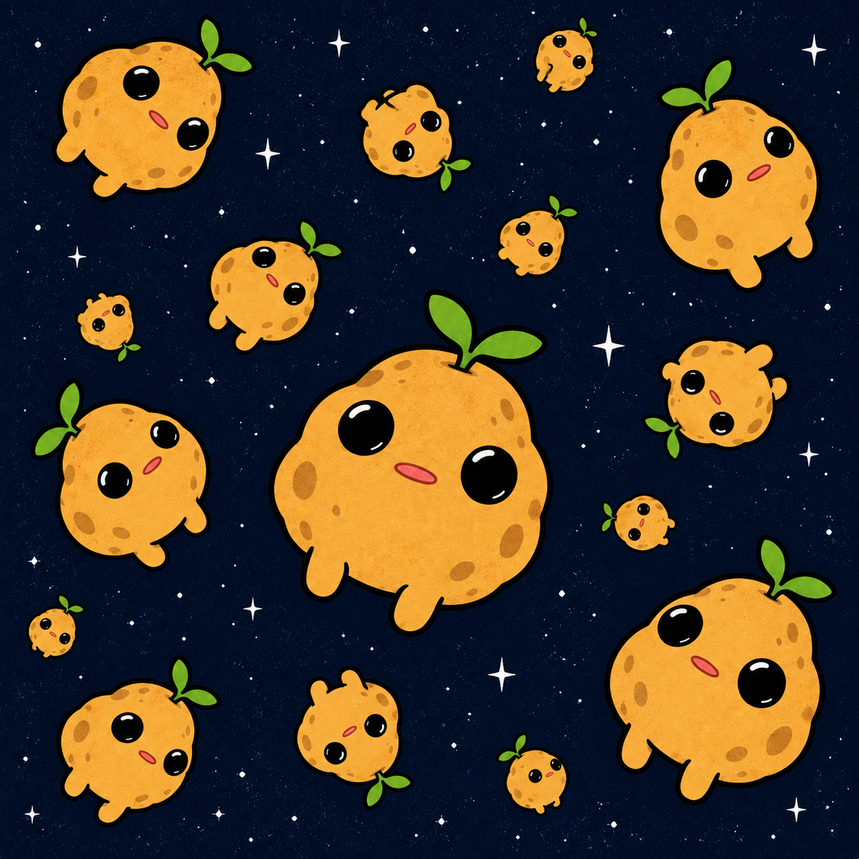 Spuds in space